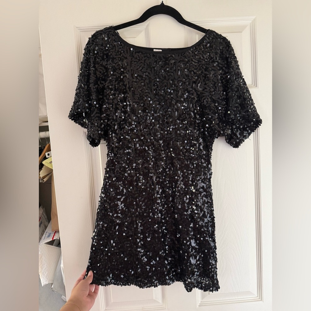 Windsor Black Sequin Dress